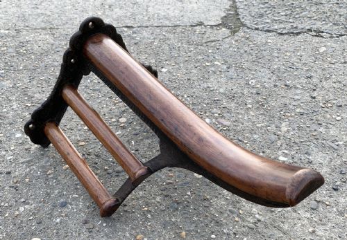 VICTORIAN SADDLE RACK MADE BY MUSGRAVE OF BELFAST - ADDITIONAL PHOTO 4