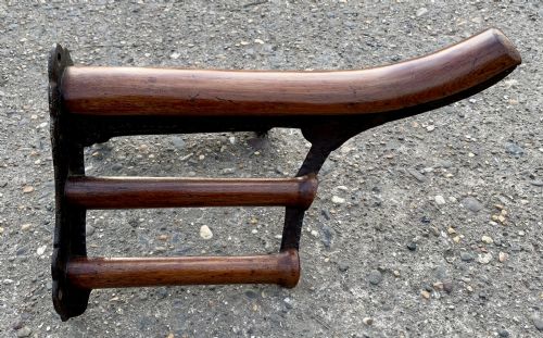VICTORIAN SADDLE RACK MADE BY MUSGRAVE OF BELFAST - ADDITIONAL PHOTO 5