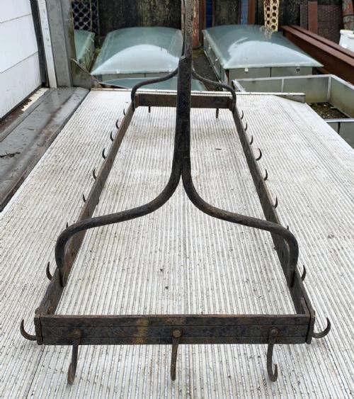 19TH CENTURY BLACKSMITH MADE HANGING GAME HOOKS - ADDITIONAL PHOTO 3
