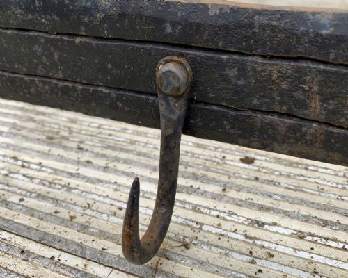 19TH CENTURY BLACKSMITH MADE HANGING GAME HOOKS - ADDITIONAL PHOTO 8
