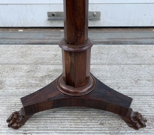 VICTORIAN ROSEWOOD GAMES TABLE - ADDITIONAL PHOTO 2