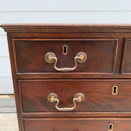 RESERVED PAIR OF EARLY 20TH CENTURY MAHOGANY CHEST OF DRAWERS RESERVED - ADDITIONAL PHOTO 3