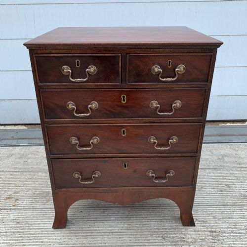 RESERVED PAIR OF EARLY 20TH CENTURY MAHOGANY CHEST OF DRAWERS RESERVED - ADDITIONAL PHOTO 5