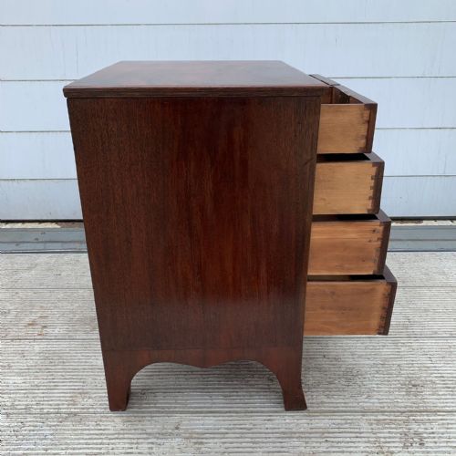 RESERVED PAIR OF EARLY 20TH CENTURY MAHOGANY CHEST OF DRAWERS RESERVED - ADDITIONAL PHOTO 9