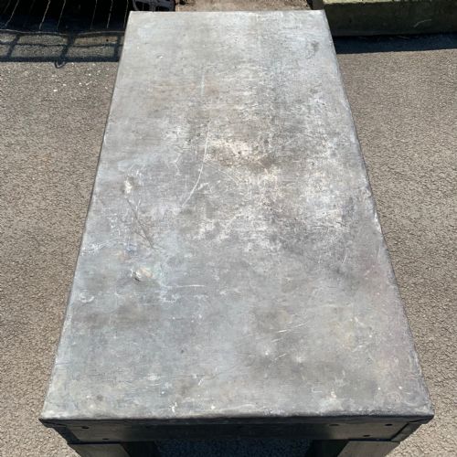 EARLY 20TH CENTURY DECORATOR'S TRESTLE TABLE - ADDITIONAL PHOTO 7