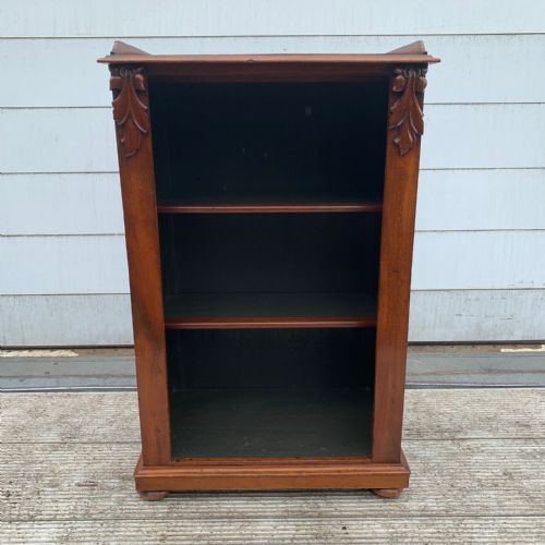 early victorian mahogany dwarf bookcase reserved - CATEGORY: ANTIQUE BOOKCASES - DATED VICTORIAN