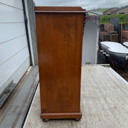 EARLY VICTORIAN MAHOGANY DWARF BOOKCASE RESERVED - ADDITIONAL PHOTO 9