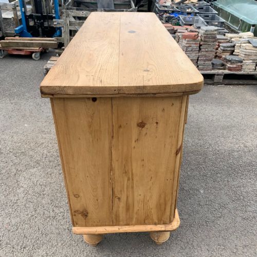 VICTORIAN PINE LANCASHIRE DRESSER BASE - ADDITIONAL PHOTO 2