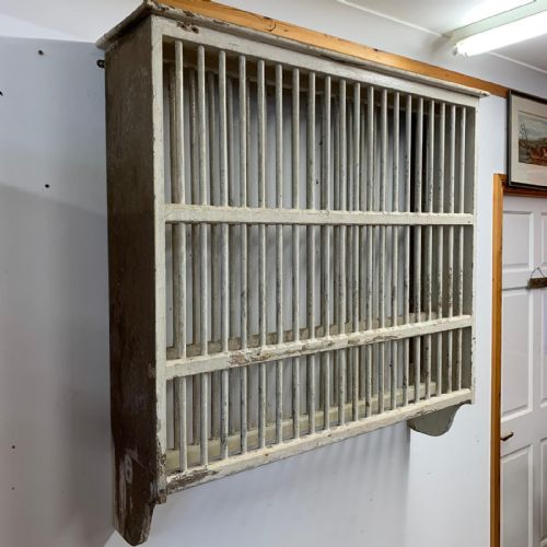 19TH CENTURY COUNTRY HOUSE PLATE RACK - ADDITIONAL PHOTO 2