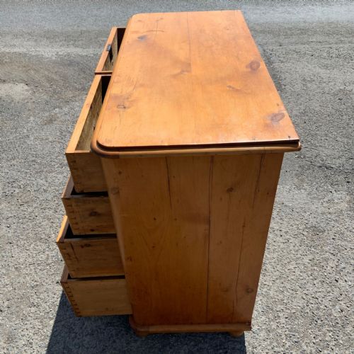 VICTORIAN PINE 23 CHEST OF DRAWERS - ADDITIONAL PHOTO 3