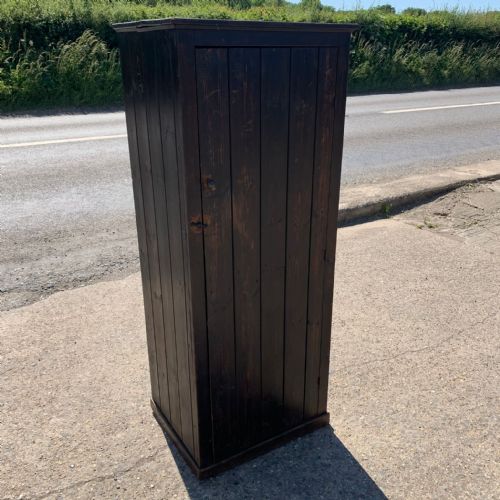c1900 pine larder cupboard in original paint - CATEGORY: ANTIQUE CUPBOARDS - DATED 1900