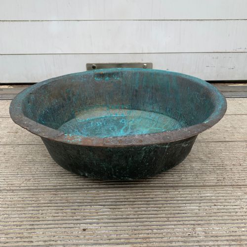 19TH CENTURY COPPER BOWL - ADDITIONAL PHOTO 1