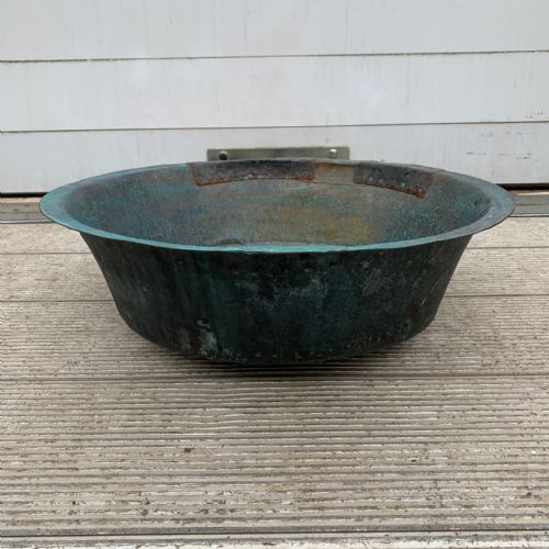 19TH CENTURY COPPER BOWL - ADDITIONAL PHOTO 3
