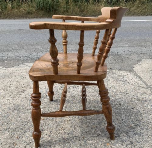 SET OF 8 VICTORIAN BOW CHAIRS - ADDITIONAL PHOTO 6