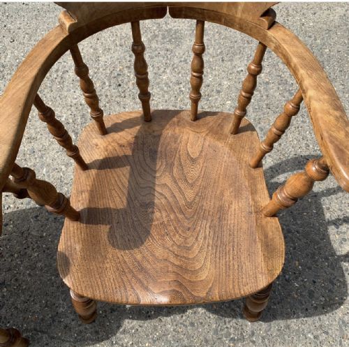 SET OF 8 VICTORIAN BOW CHAIRS - ADDITIONAL PHOTO 10