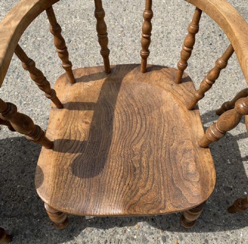 SET OF 8 VICTORIAN BOW CHAIRS - ADDITIONAL PHOTO 11