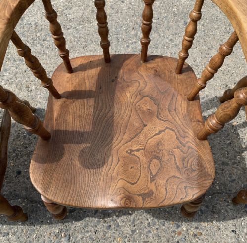SET OF 8 VICTORIAN BOW CHAIRS - ADDITIONAL PHOTO 12