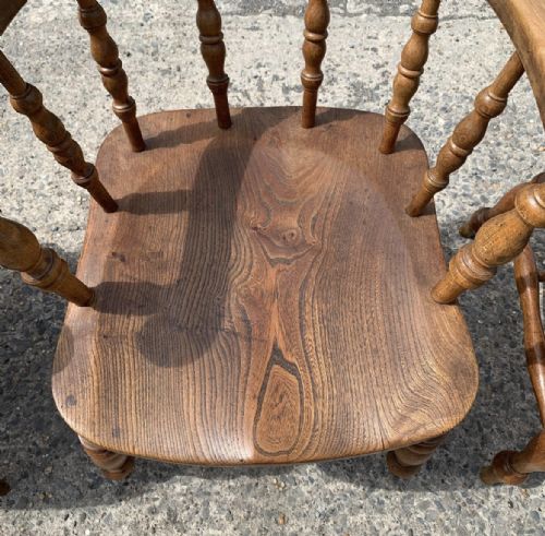 SET OF 8 VICTORIAN BOW CHAIRS - ADDITIONAL PHOTO 15