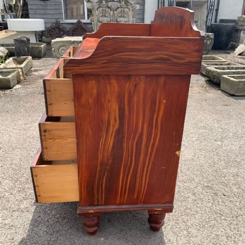 VICTORIAN PINE 22 CHEST OF DRAWERS - ADDITIONAL PHOTO 3