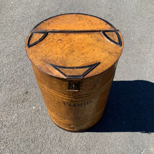 CIRCA 1900 EDWARDIAN FLOUR BIN - ADDITIONAL PHOTO 3