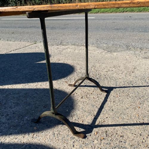 CIRCA 1900 TRESTLE TABLE - ADDITIONAL PHOTO 6