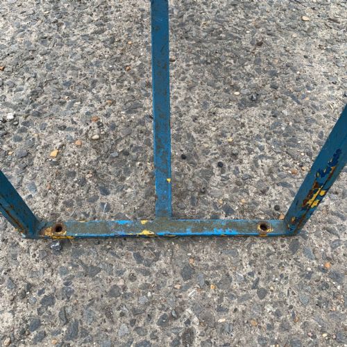 1920'S HEAVY STATION BENCH - ADDITIONAL PHOTO 2