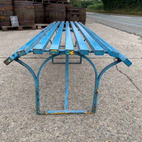 1920'S HEAVY STATION BENCH - ADDITIONAL PHOTO 4