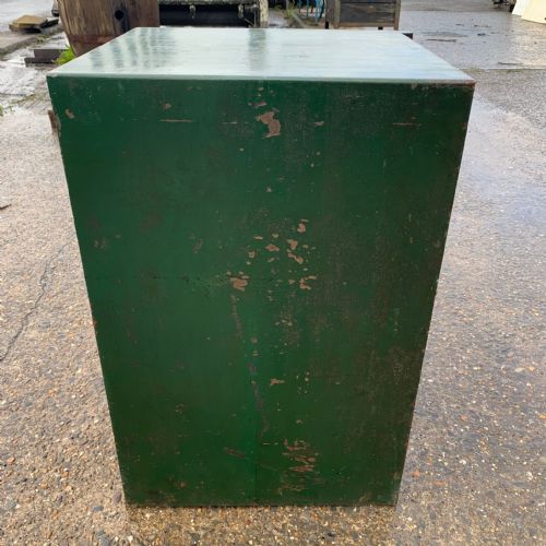 CIRCA 1900 MIDLAND SAFE IN ORIGINAL PAINT - ADDITIONAL PHOTO 9
