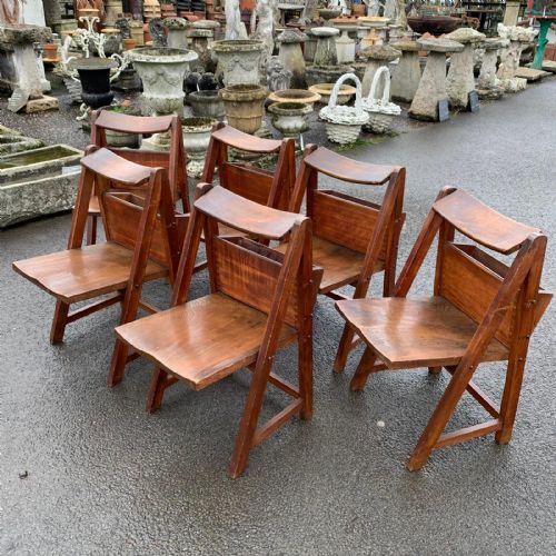 1900 SET OF 6 CHAPEL CHAIRS - ADDITIONAL PHOTO 6