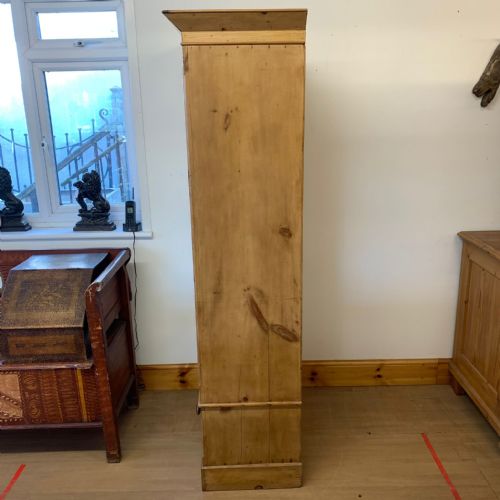 VICTORIAN PINE SINGLE DOOR WARDROBE - ADDITIONAL PHOTO 7