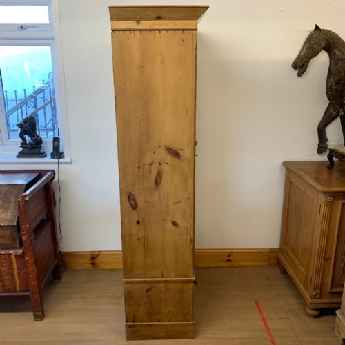 VICTORIAN PINE SINGLE DOOR WARDROBE - ADDITIONAL PHOTO 9