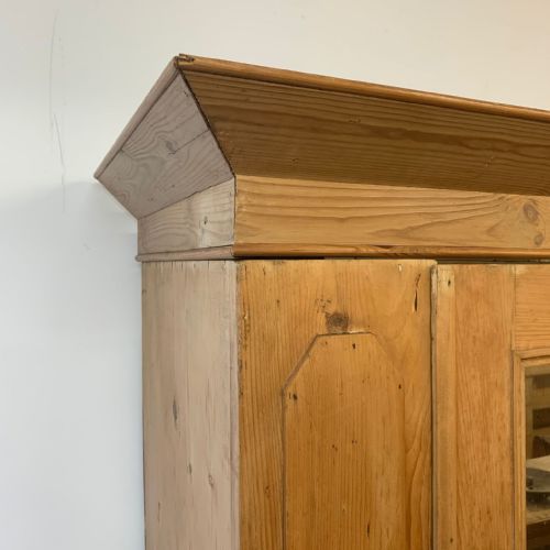 VICTORIAN PINE SINGLE DOOR WARDROBE - ADDITIONAL PHOTO 3