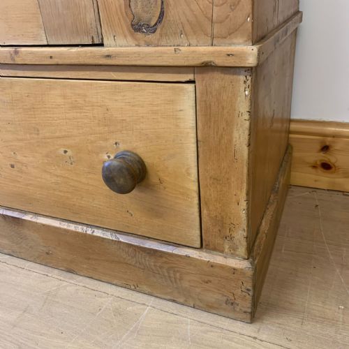 VICTORIAN PINE SINGLE DOOR WARDROBE - ADDITIONAL PHOTO 4