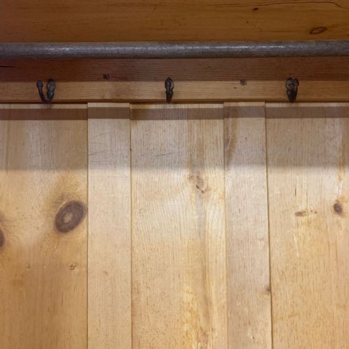 VICTORIAN PINE SINGLE DOOR WARDROBE - ADDITIONAL PHOTO 7
