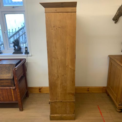 VICTORIAN PINE SINGLE DOOR WARDROBE - ADDITIONAL PHOTO 9