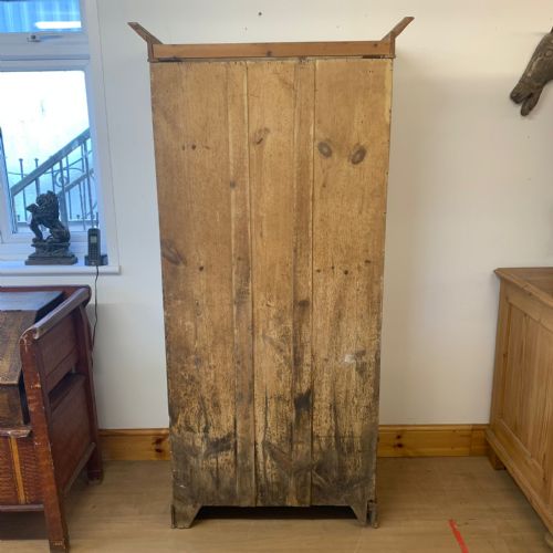 VICTORIAN PINE SINGLE DOOR WARDROBE - ADDITIONAL PHOTO 10