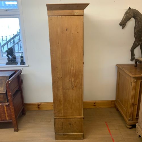 VICTORIAN PINE SINGLE DOOR WARDROBE - ADDITIONAL PHOTO 11