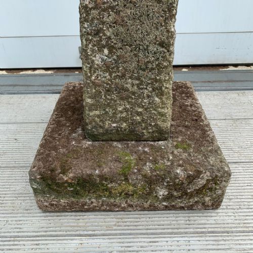 19TH CENTURY CORNISH GRANITE 3 SECTION BIRD BATH - ADDITIONAL PHOTO 1