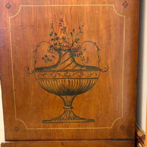 AN EDWARDIAN 19011910 SHERATON REVIVAL GLAZED BOOKCASE - ADDITIONAL PHOTO 9