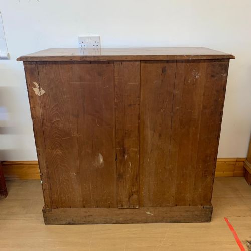 VICTORIAN 23 CHEST OF DRAWERS WITH PAINTED DETAIL - ADDITIONAL PHOTO 2