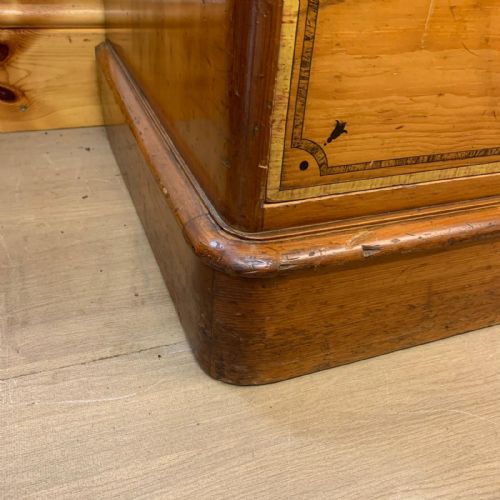 VICTORIAN 23 CHEST OF DRAWERS WITH PAINTED DETAIL - ADDITIONAL PHOTO 5