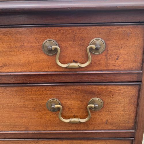 C1800 GEORGIAN MAHOGANY 4 DRAWER CHEST - ADDITIONAL PHOTO 11