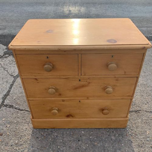 VICTORIAN PINE 22 CHEST OF DRAWERS - ADDITIONAL PHOTO 1