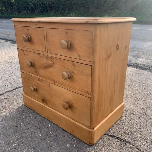 VICTORIAN PINE 22 CHEST OF DRAWERS - ADDITIONAL PHOTO 4