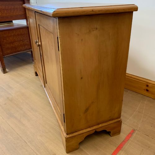 VICTORIAN PINE 2 DOOR CUPBOARD BASE UNIT - ADDITIONAL PHOTO 1