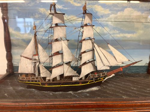 19TH CENTURY ENGLISH SHIP DIORAMA - ADDITIONAL PHOTO 1