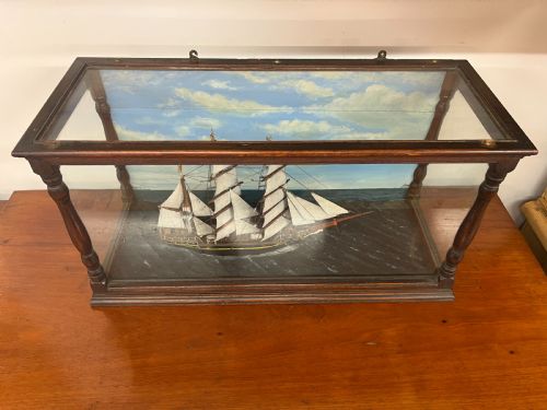 19TH CENTURY ENGLISH SHIP DIORAMA - ADDITIONAL PHOTO 4