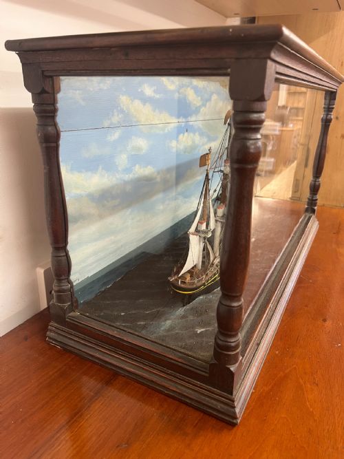 19TH CENTURY ENGLISH SHIP DIORAMA - ADDITIONAL PHOTO 2