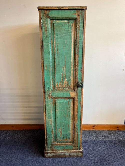 victorian pine single door cupboard - CATEGORY: ANTIQUE CUPBOARDS - DATED VICTORIAN