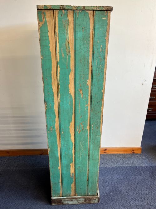 VICTORIAN PINE SINGLE DOOR CUPBOARD - ADDITIONAL PHOTO 4
